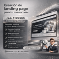 Creación de landing page para tu marca 1 año