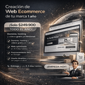 Creación de Web Ecomerce de tu marca 1 año